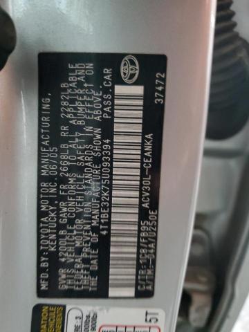 2005 Toyota Camry Le VIN: 4T1BE32K75U093394 Lot: 56585214