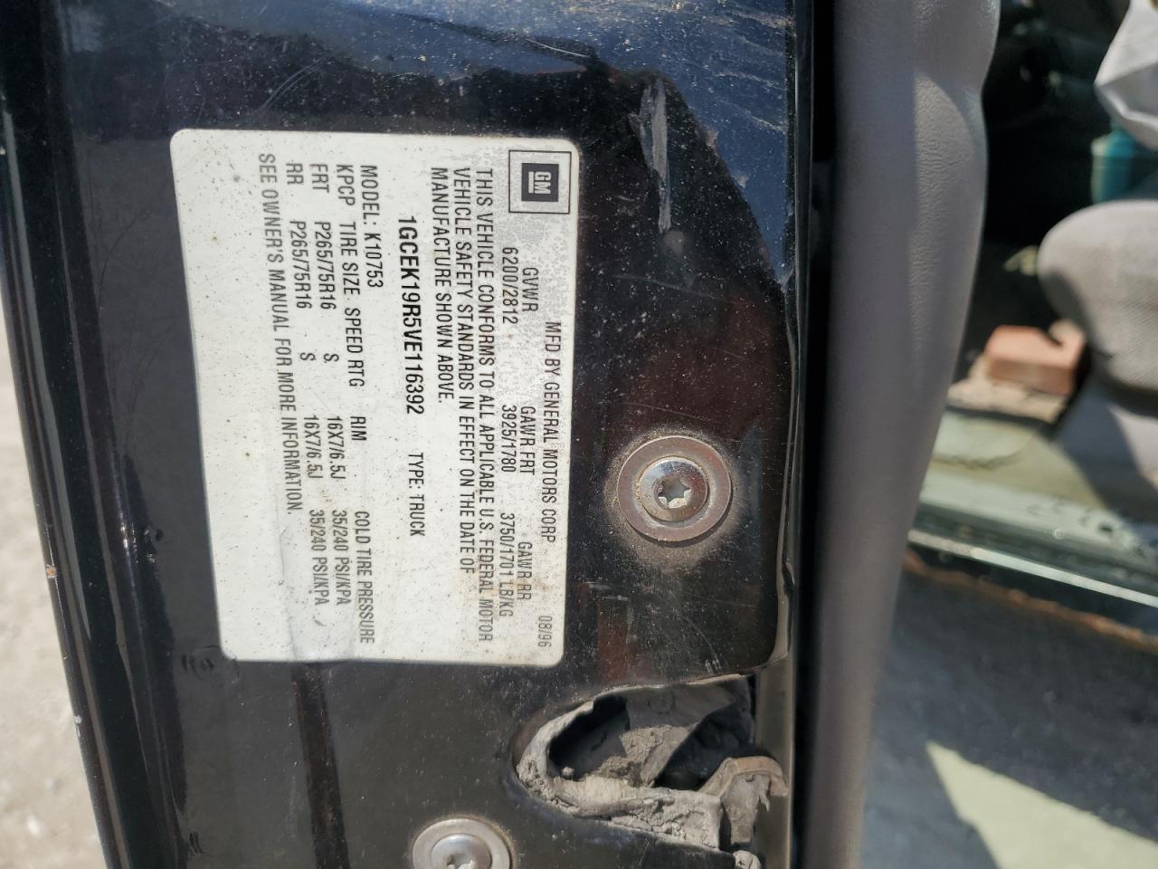 1GCEK19R5VE116392 1997 Chevrolet Gmt-400 K1500