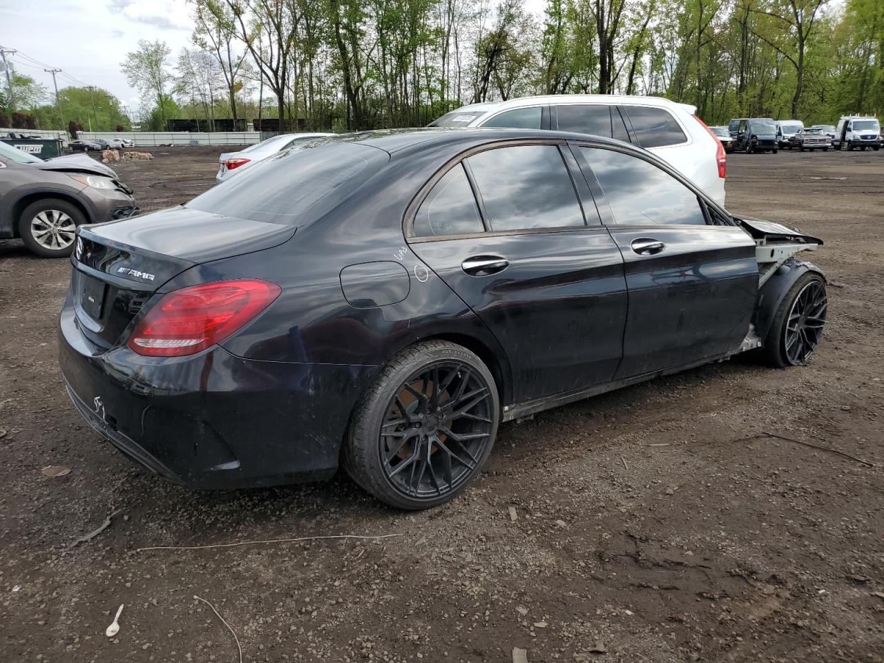 55SWF6EB7GU133550 2016 Mercedes-Benz C 450 4Matic Amg