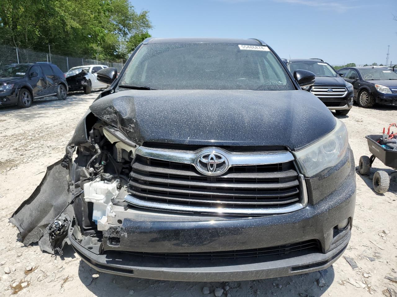 5TDKKRFH9FS046887 2015 Toyota Highlander Xle