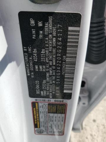 2024 Kia K5 Ex VIN: 5XXG34J20RG264117 Lot: 56238694