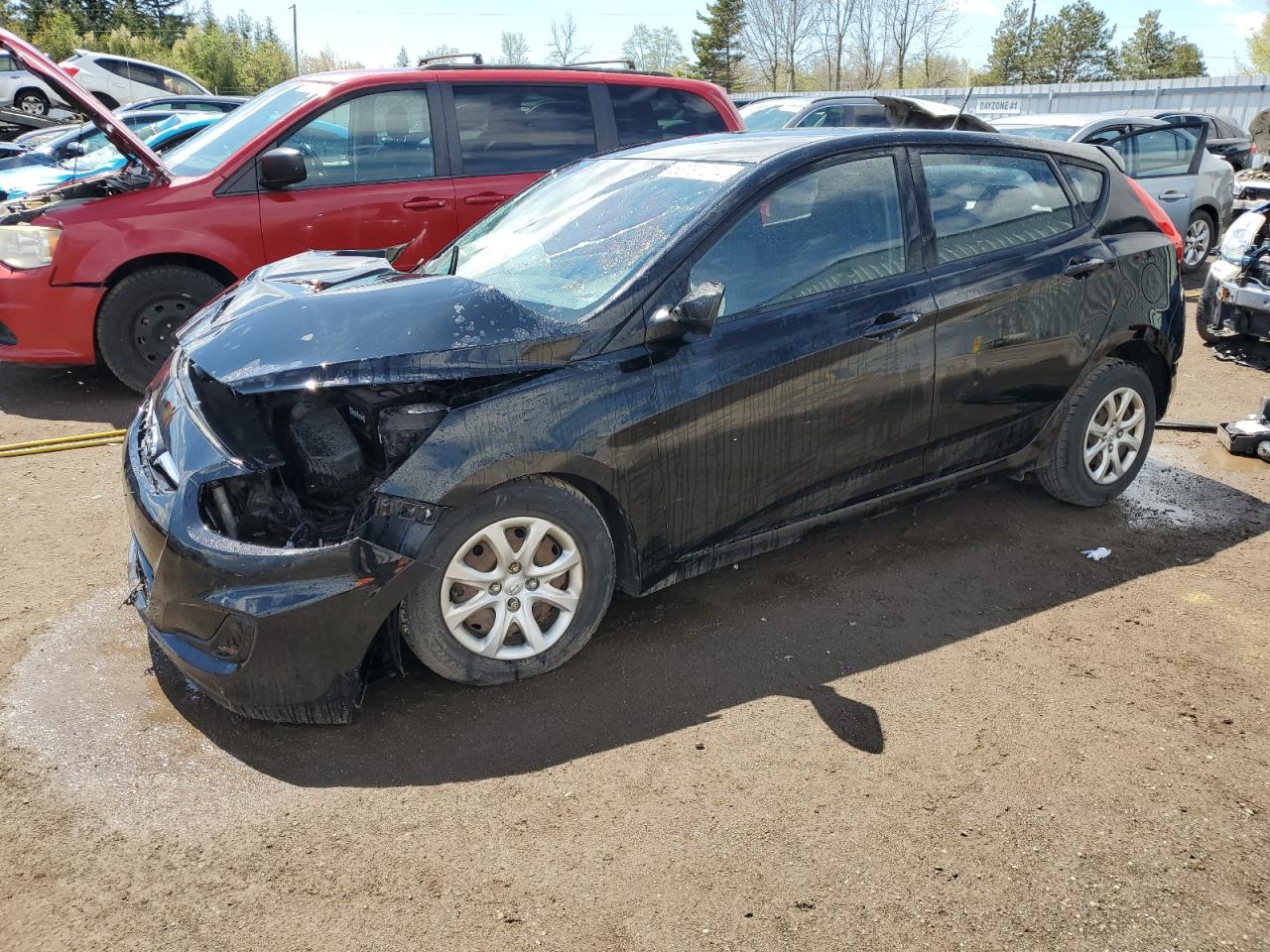 KMHCT5AE4DU124620 2013 Hyundai Accent Gls