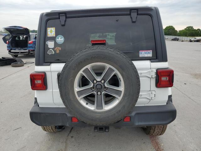 2018 Jeep Wrangler Unlimited Sahara VIN: 1C4HJXEG7JW166111 Lot: 53695374