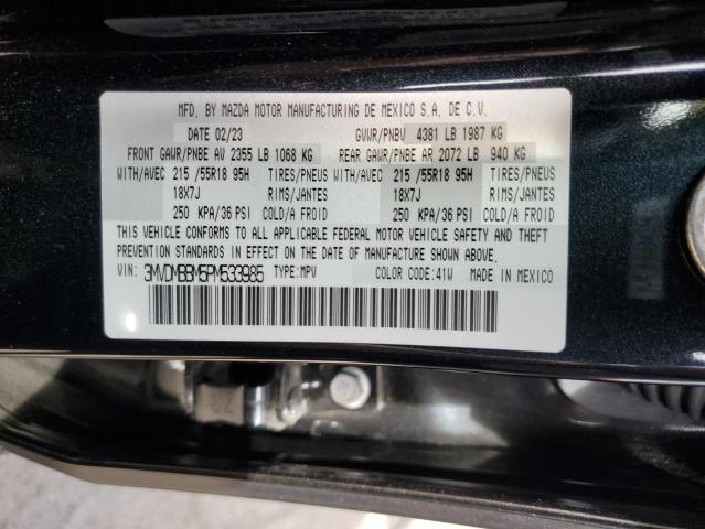 2023 Mazda Cx-30 Select VIN: 3MVDMBBM5PM533985 Lot: 56061354