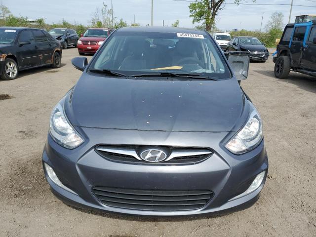 2013 Hyundai Accent Gls VIN: KMHCU5AE1DU102037 Lot: 55475244