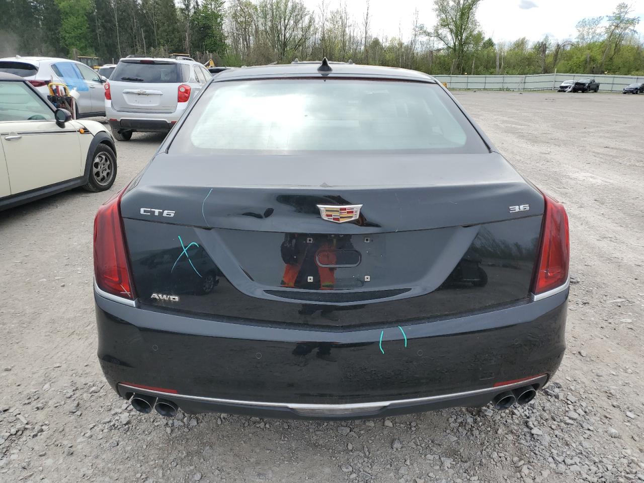 2018 Cadillac Ct6 vin: 1G6KD5R58JU153947