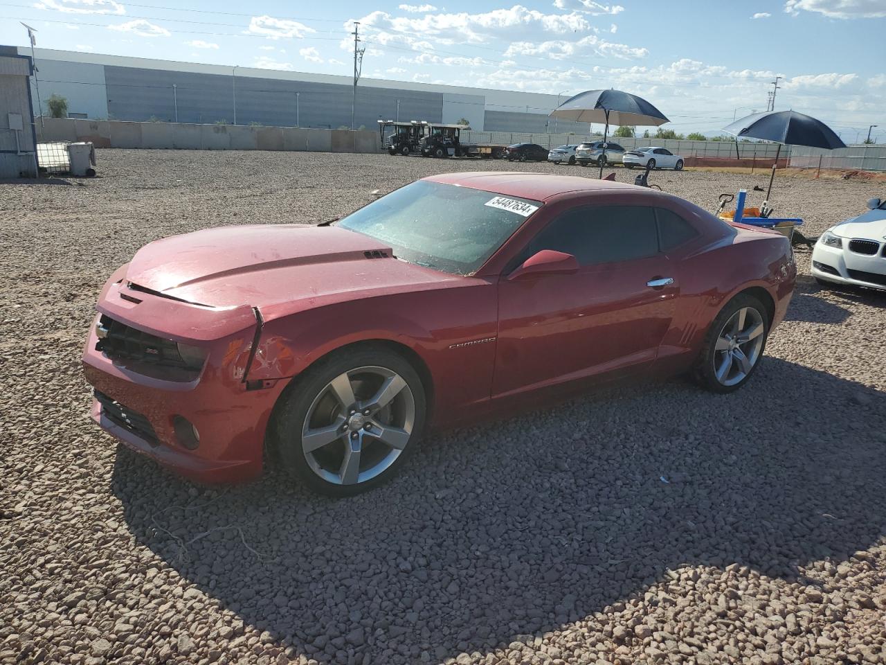 2G1FS1EW6C9184371 2012 Chevrolet Camaro Ss