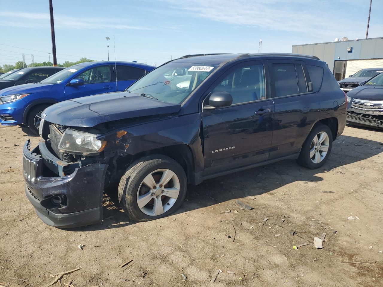 1C4NJCBA4GD633761 2016 Jeep Compass Sport