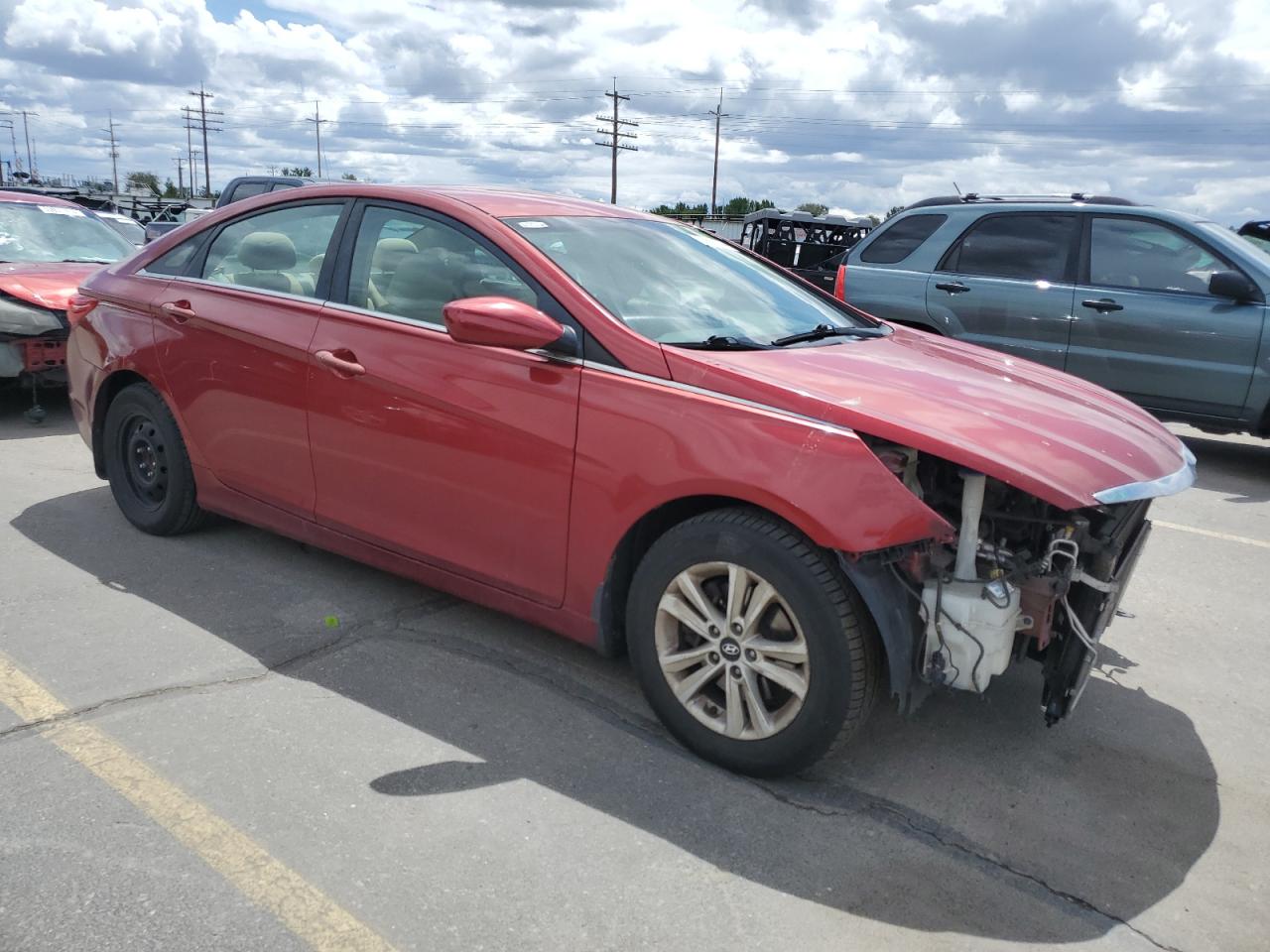 2012 Hyundai Sonata Gls vin: 5NPEB4AC6CH500056