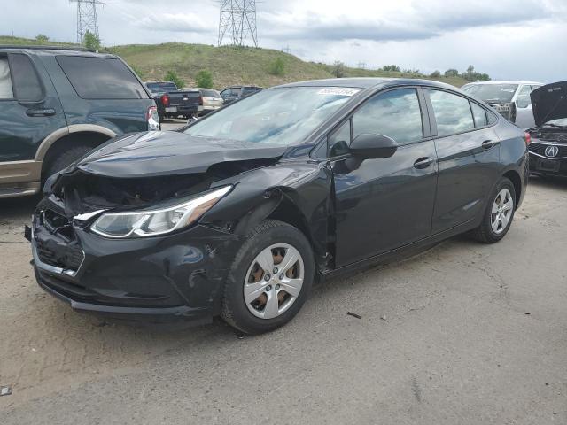 CHEVROLET CRUZE LS 2017 black  gas 1G1BC5SM5H7174039 photo #1