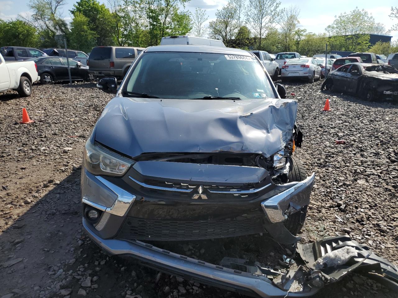 2019 Mitsubishi Outlander Sport Es vin: JA4AR3AU3KU021086