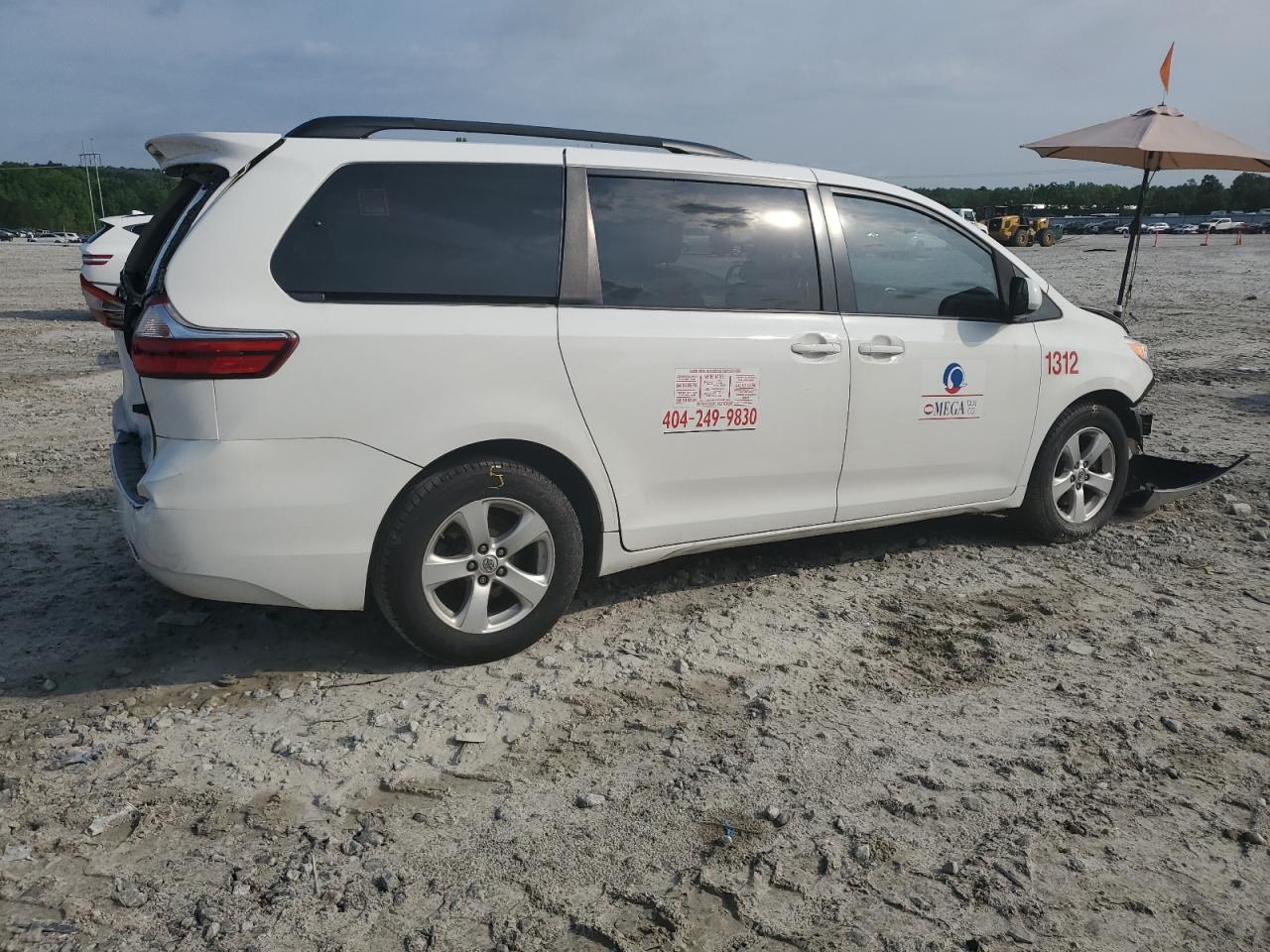 5TDKZ3DC7HS771360 2017 Toyota Sienna Le