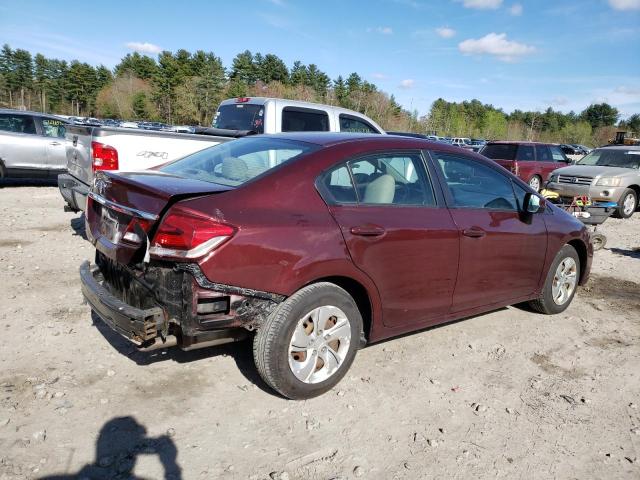 2013 Honda Civic Lx VIN: 2HGFB2F5XDH555432 Lot: 53268244