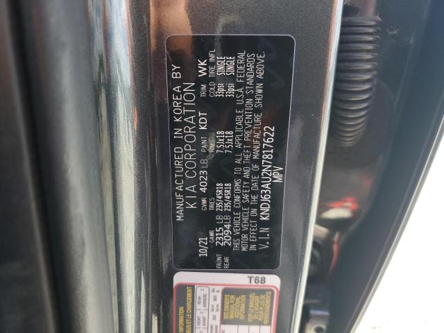 2022 Kia Soul Gt Line VIN: KNDJ63AU2N7817622 Lot: 56934224