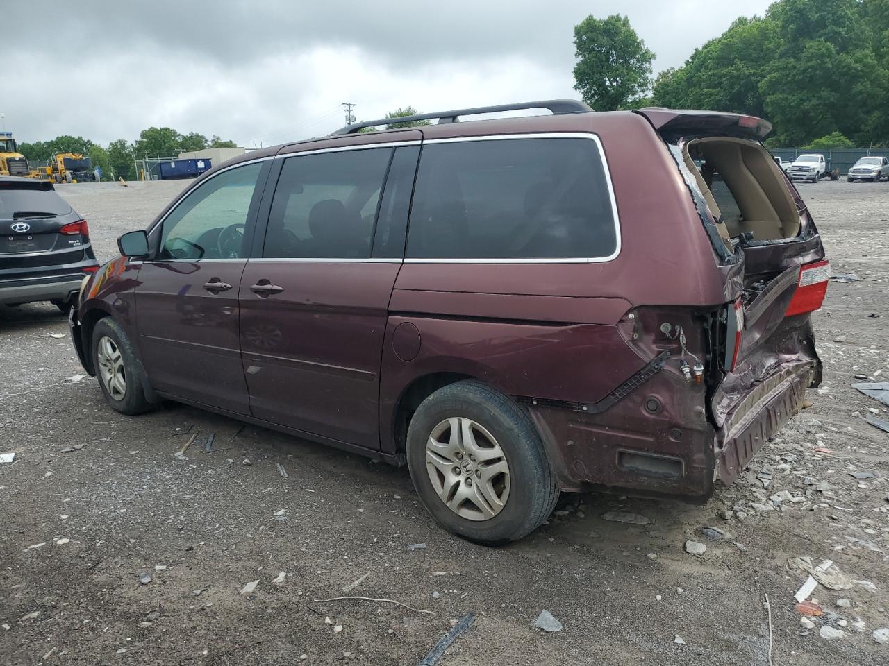 Lot #2581038421 2007 HONDA ODYSSEY EX