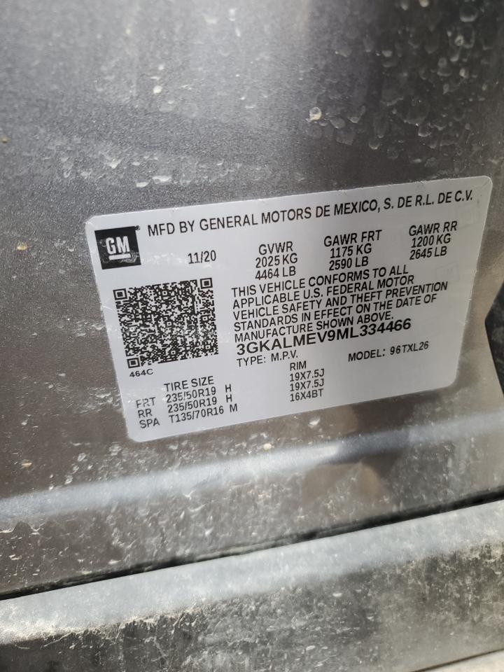 3GKALMEV9ML334466 2021 GMC Terrain Sle