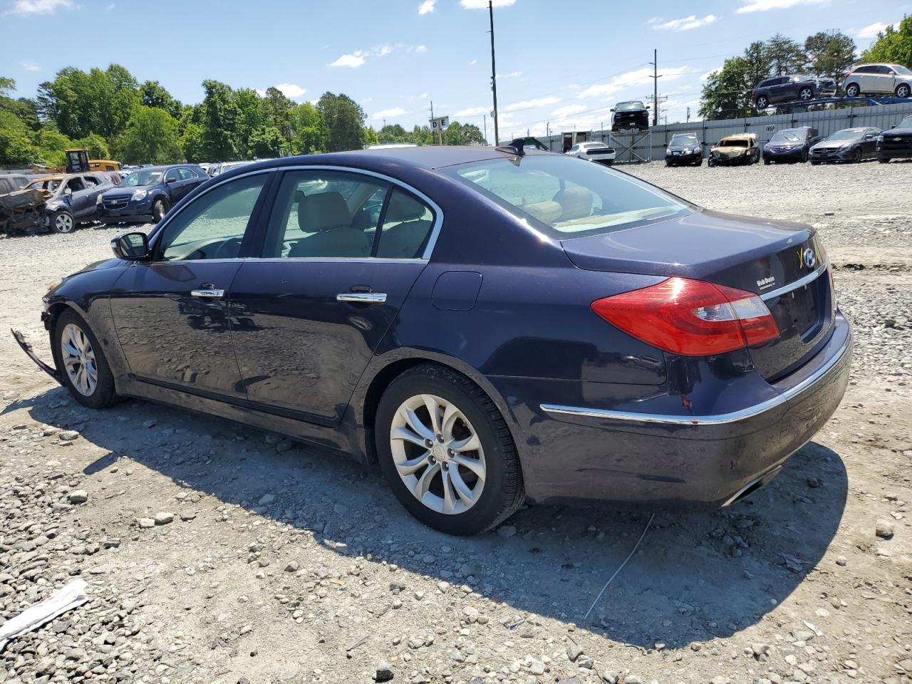 2013 Hyundai Genesis 3.8L vin: KMHGC4DD6DU225138