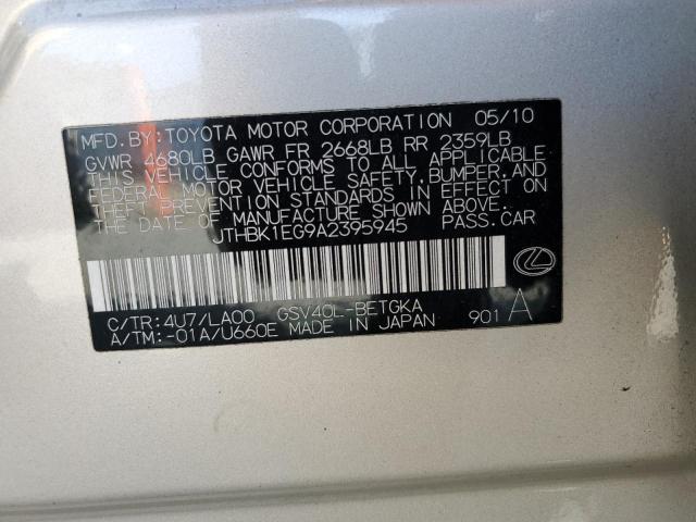 2010 Lexus Es 350 VIN: JTHBK1EG9A2395945 Lot: 56476814