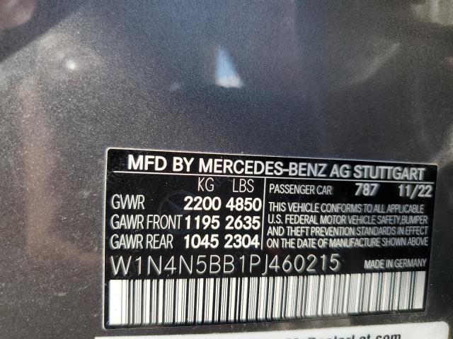 VIN W1N4N5BB1PJ460215 2023 Mercedes-Benz GLA-Class,... no.12