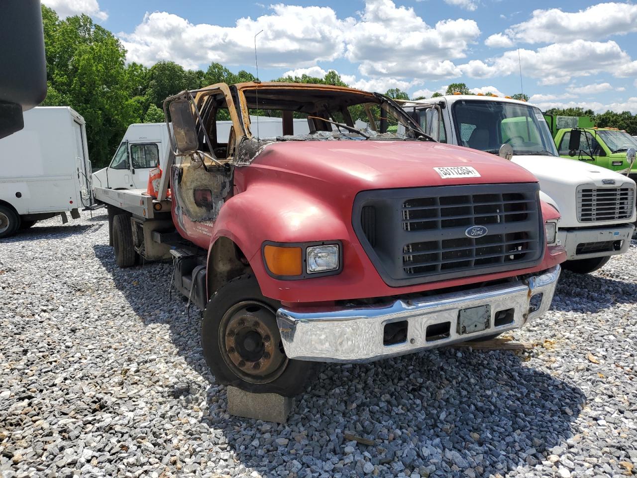 Lot #3048571880 2000 FORD F650 SUPER