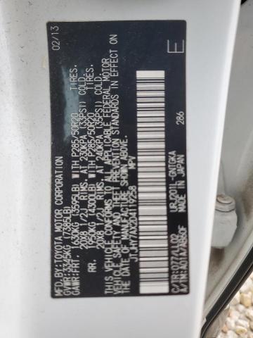 2013 Lexus Lx 570 VIN: JTJHY7AX2D4119258 Lot: 56829034