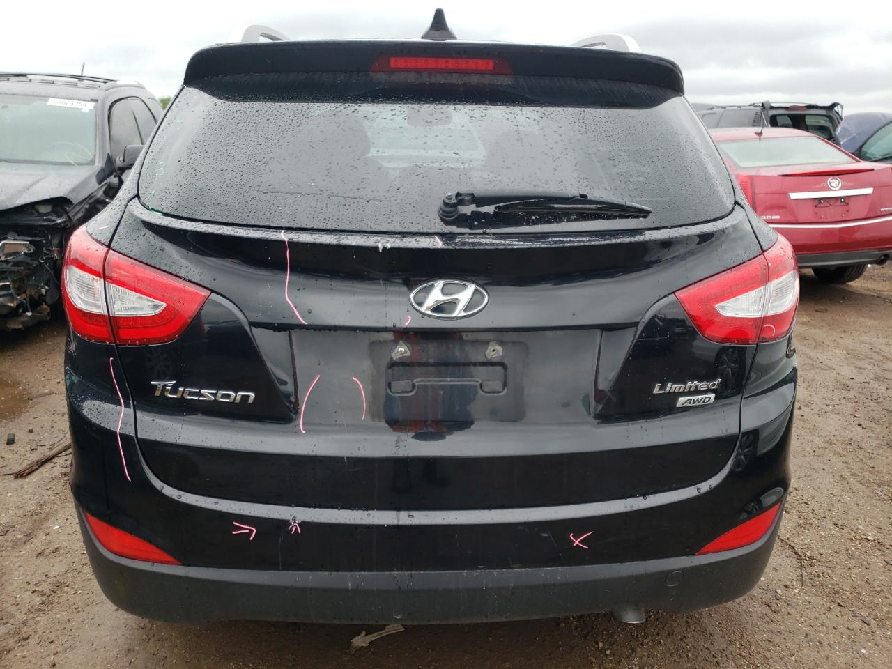 KM8JUCAGXEU792210 2014 Hyundai Tucson Gls