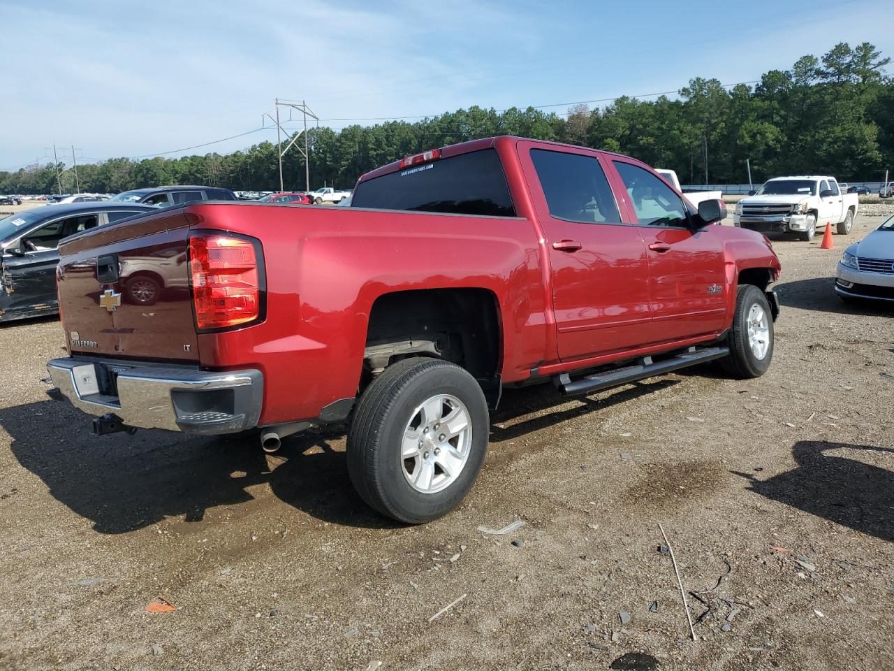 2018 Chevrolet Silverado C1500 Lt vin: 3GCPCREC7JG419389