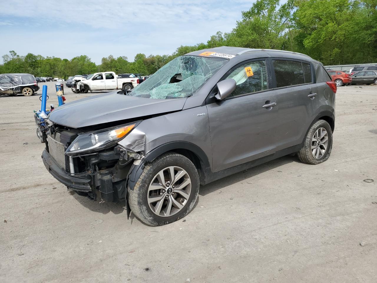 KNDPBCAC1G7874135 2016 Kia Sportage Lx