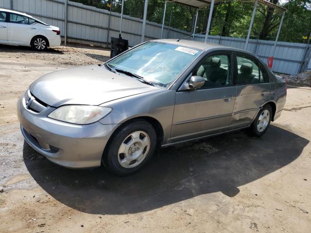 2005 Honda Civic Hybrid VIN: JHMES96685S009779 Lot: 56003834