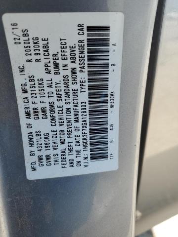 1HGCR2F7XGA128903 2016 HONDA ACCORD - Image 13