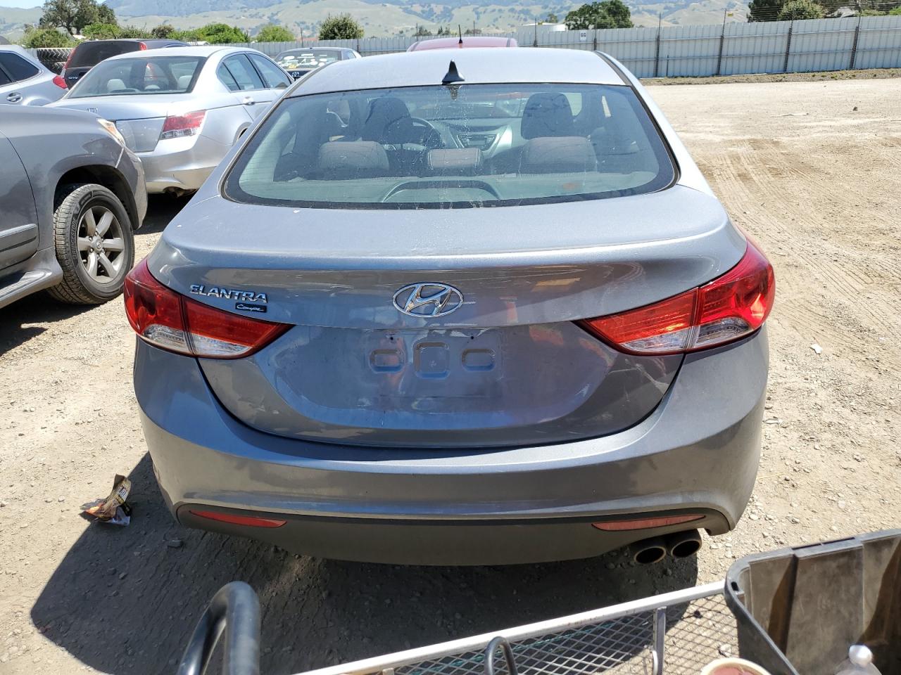 KMHDH6AE5DU003803 2013 Hyundai Elantra Coupe Gs