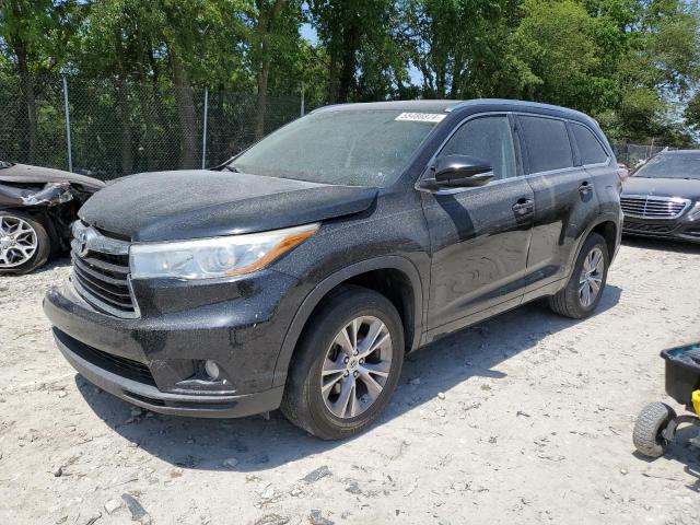 2015 Toyota Highlander Xle VIN: 5TDKKRFH9FS046887 Lot: 55486874