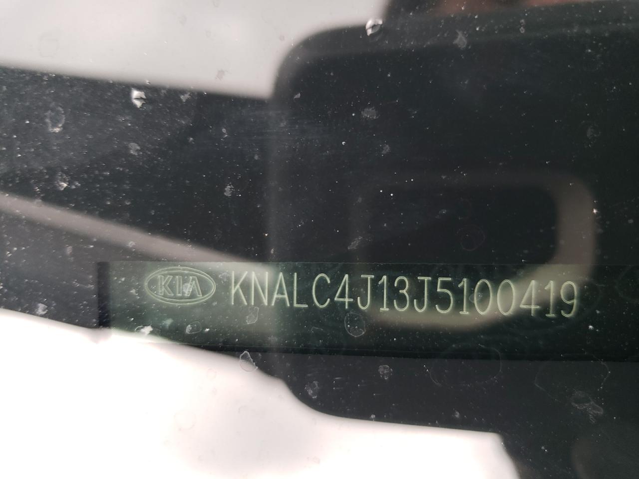 KNALC4J13J5100419 2018 Kia Cadenza Luxury