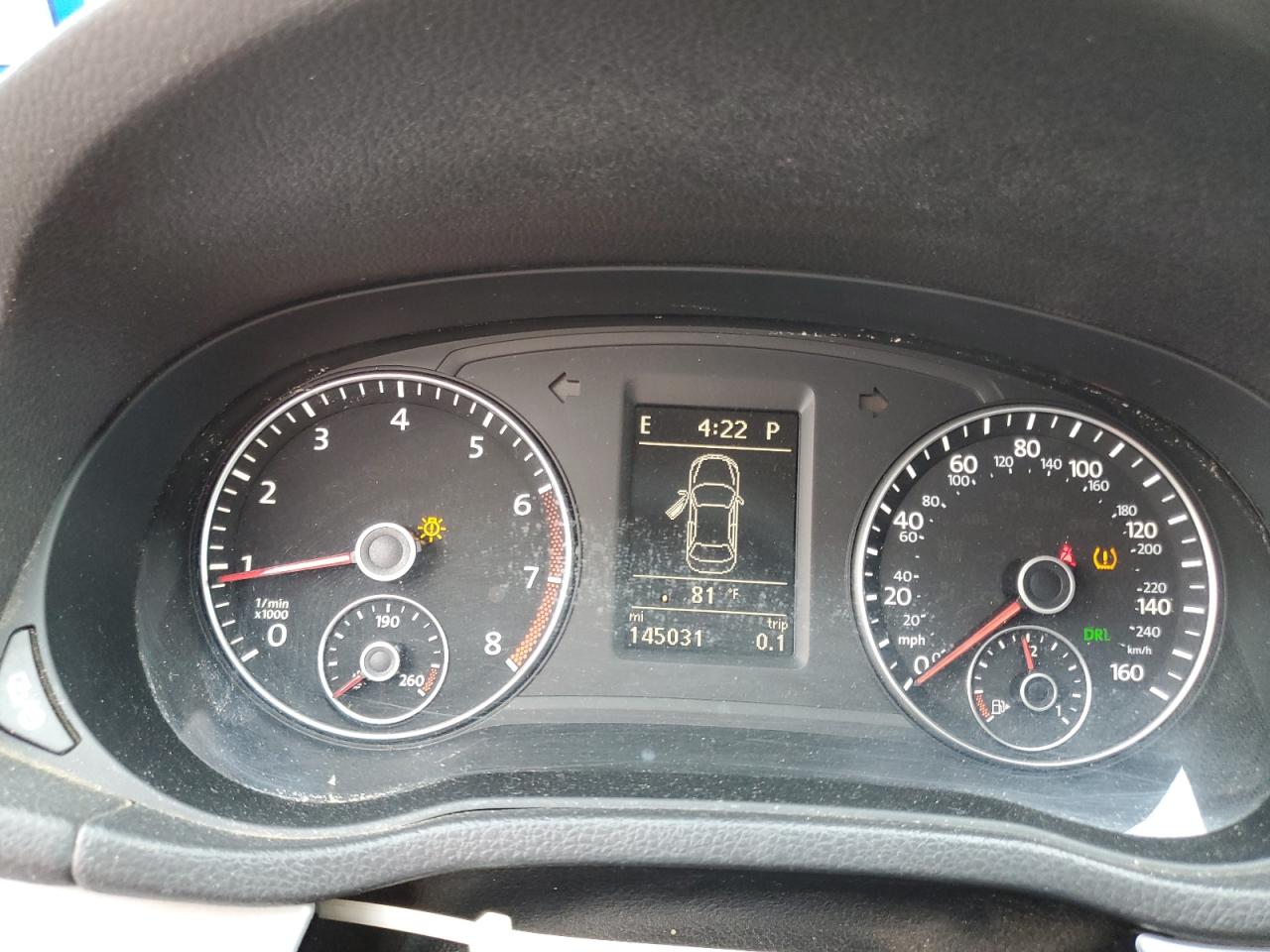 1VWBH7A30DC117291 2013 Volkswagen Passat Se