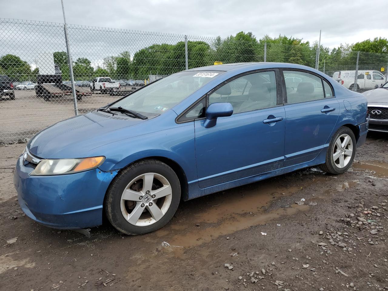 1HGFA16848L022914 2008 Honda Civic Ex