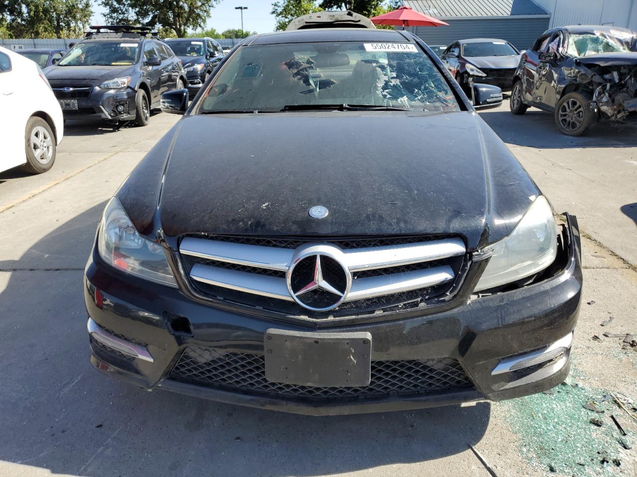 Lot #2553660539 2012 MERCEDES-BENZ C 250