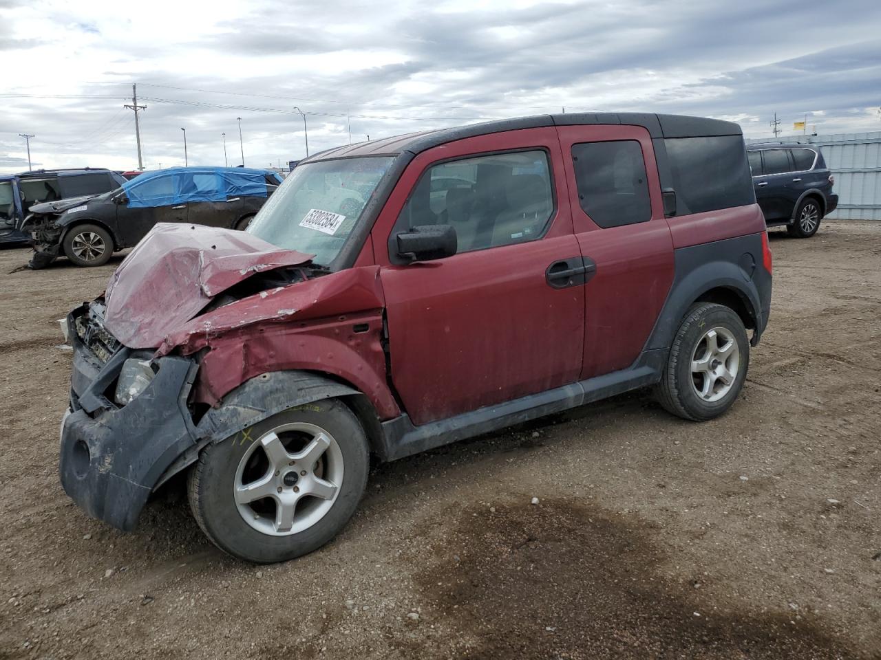 5J6YH28328L015268 2008 Honda Element Lx