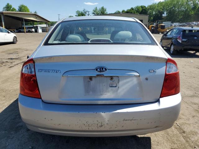 2005 Kia Spectra Lx VIN: KNAFE121X55130740 Lot: 56552544