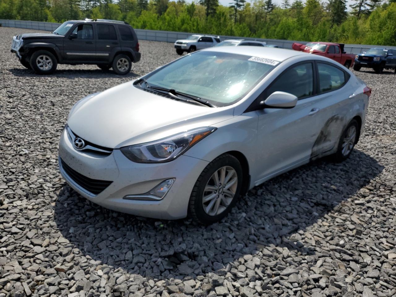 5NPDH4AE0EH457493 2014 Hyundai Elantra Se