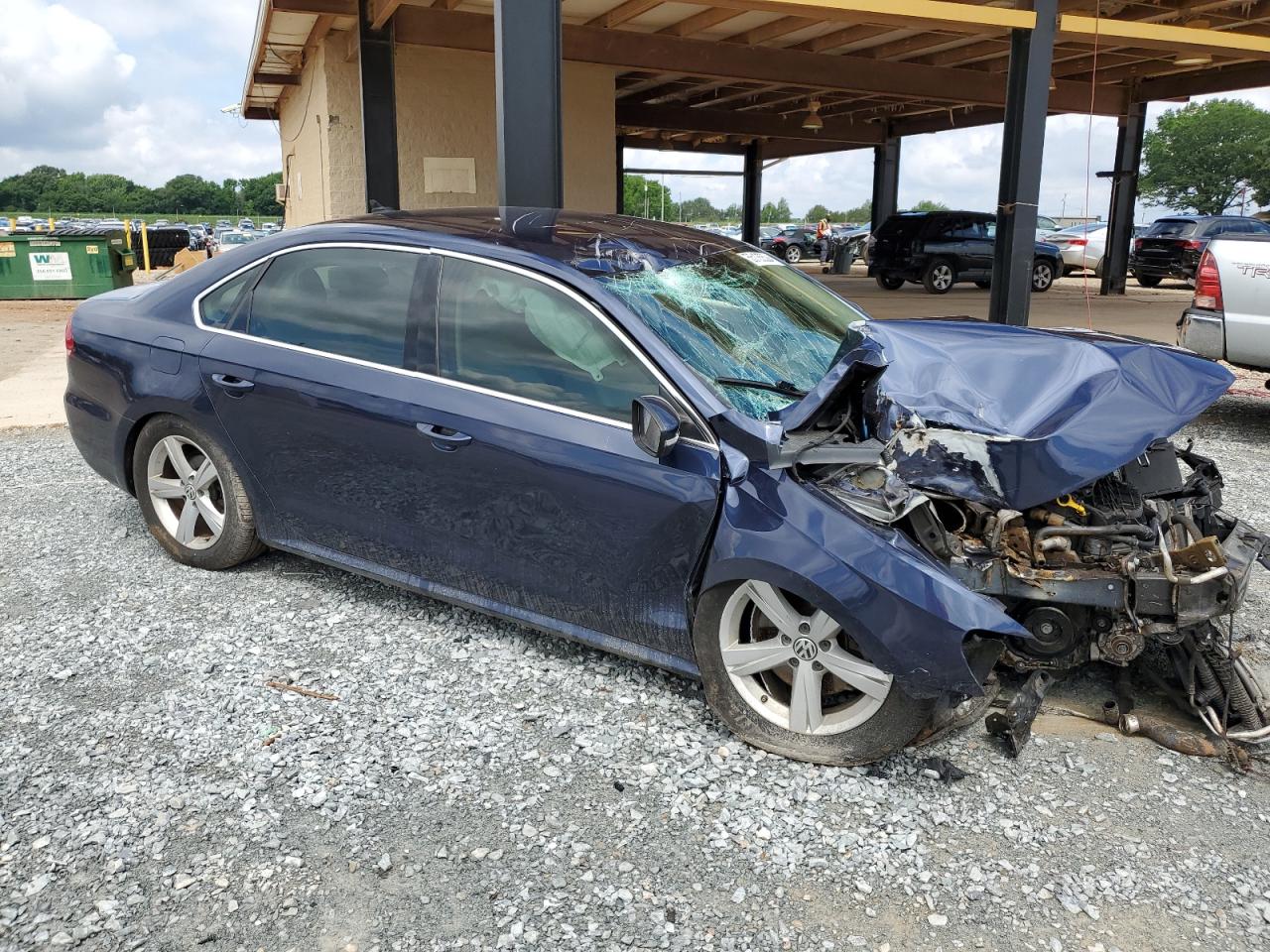 1VWBT7A35EC100759 2014 Volkswagen Passat Se