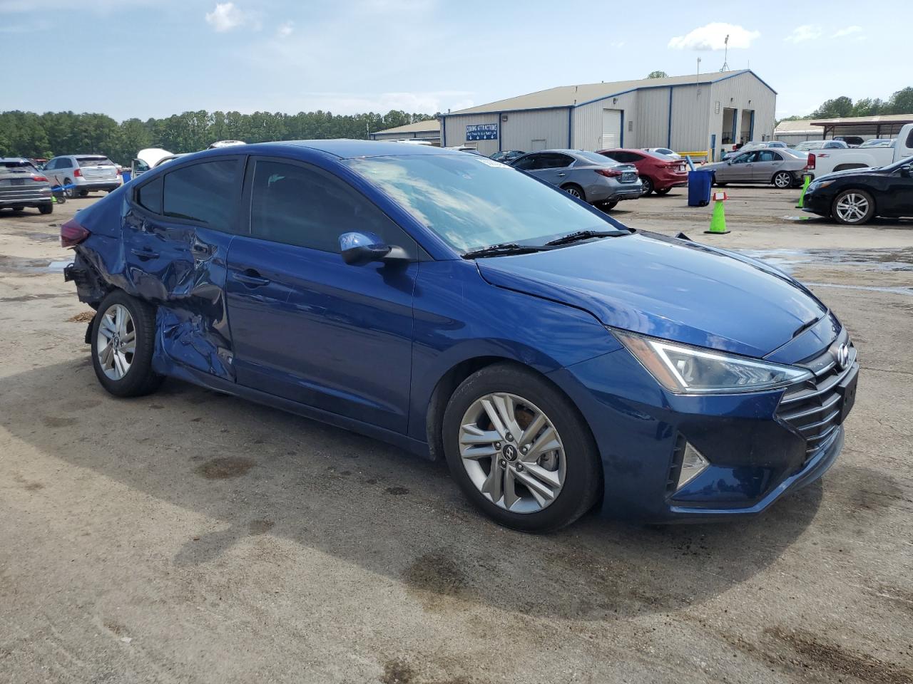 2019 Hyundai Elantra Sel vin: 5NPD84LF6KH407652