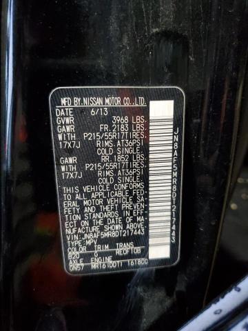 2013 Nissan Juke S VIN: JN8AF5MR8DT217443 Lot: 54876494