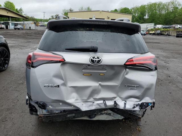 2018 Toyota Rav4 Limited VIN: 2T3DFREV6JW743199 Lot: 55172894