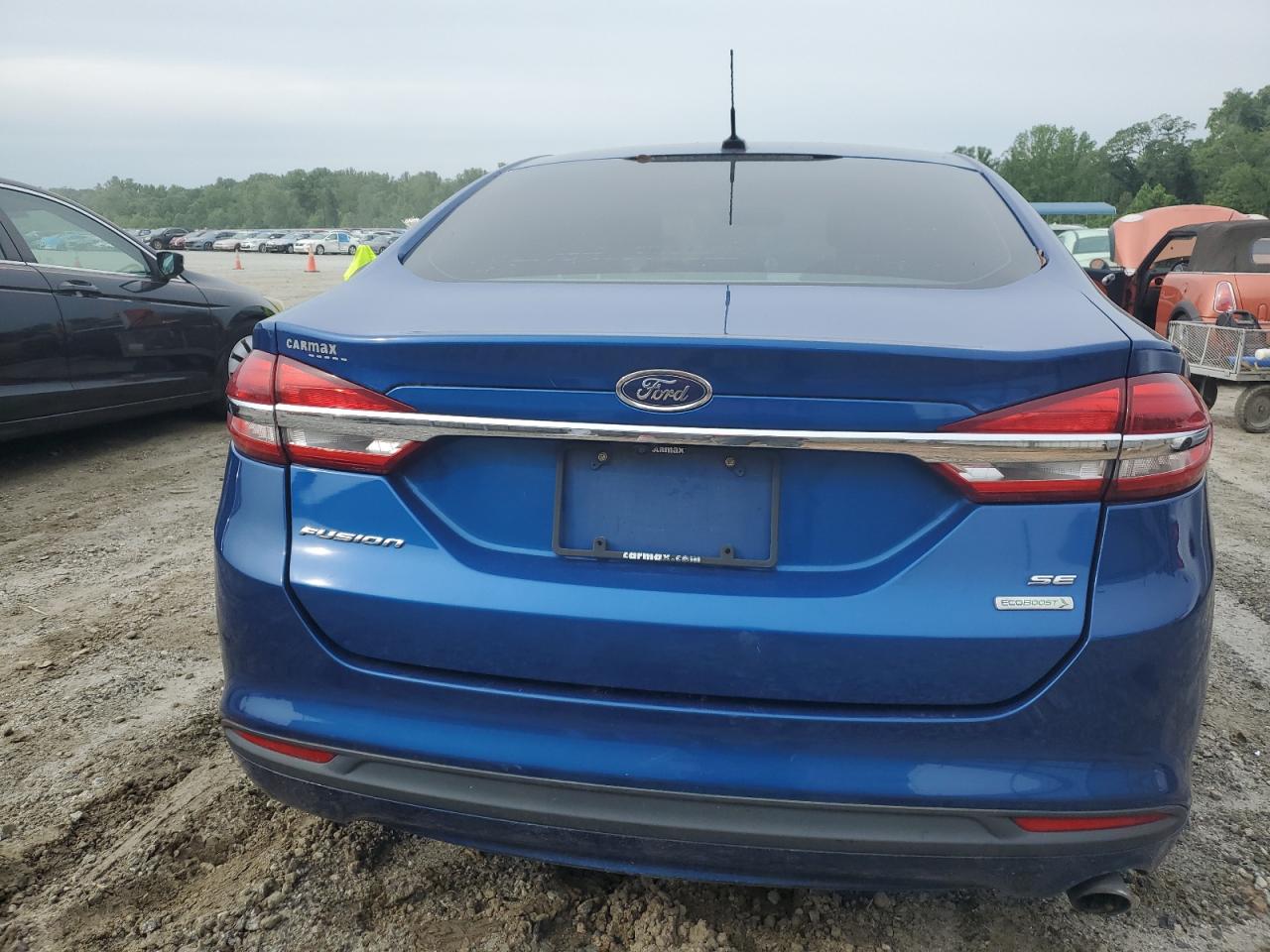 2018 Ford Fusion Se vin: 3FA6P0HD4JR104172