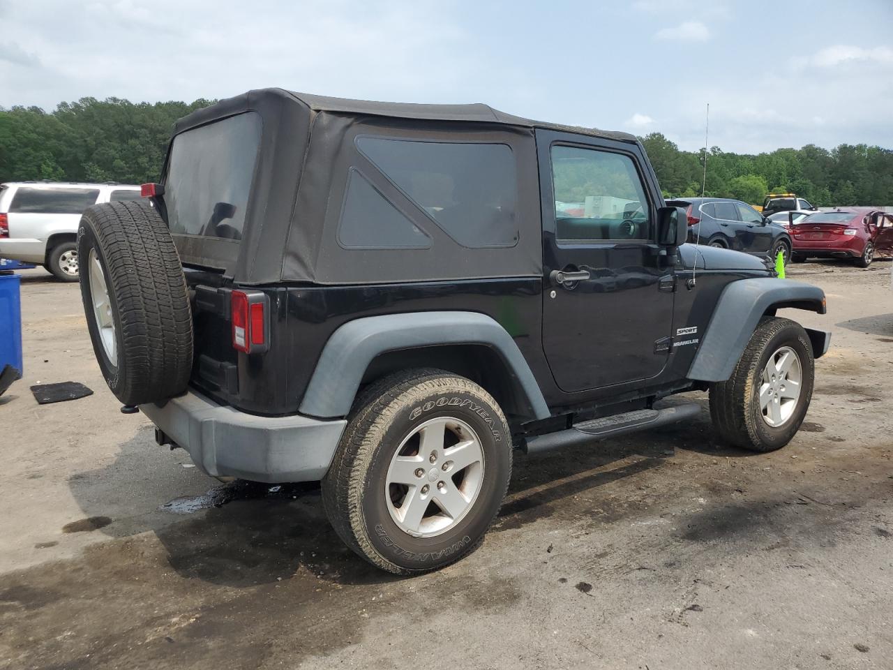 2016 Jeep Wrangler Sport vin: 1C4AJWAG5GL339099