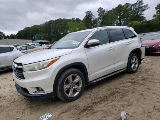 2016 Toyota Highlander Limited VIN: 5TDDKRFH0GS236930 Lot: 55032884