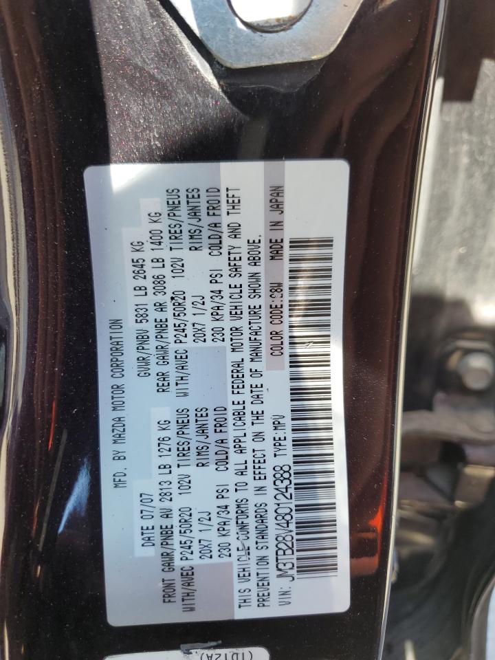 JM3TB28V480124388 2008 Mazda Cx-9