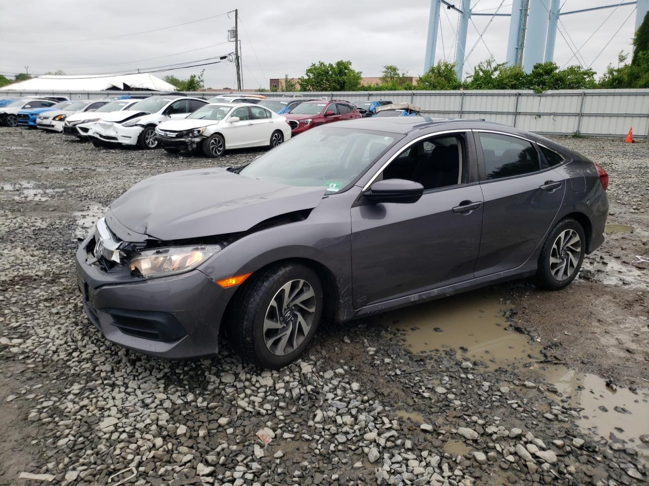 2HGFC2F73JH599427 2018 Honda Civic Ex