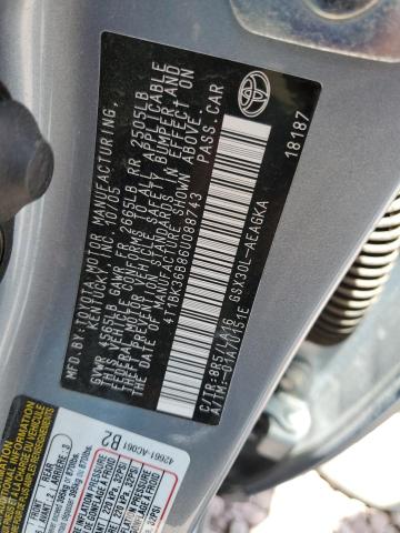 2006 Toyota Avalon Xl VIN: 4T1BK36B86U088743 Lot: 55134634