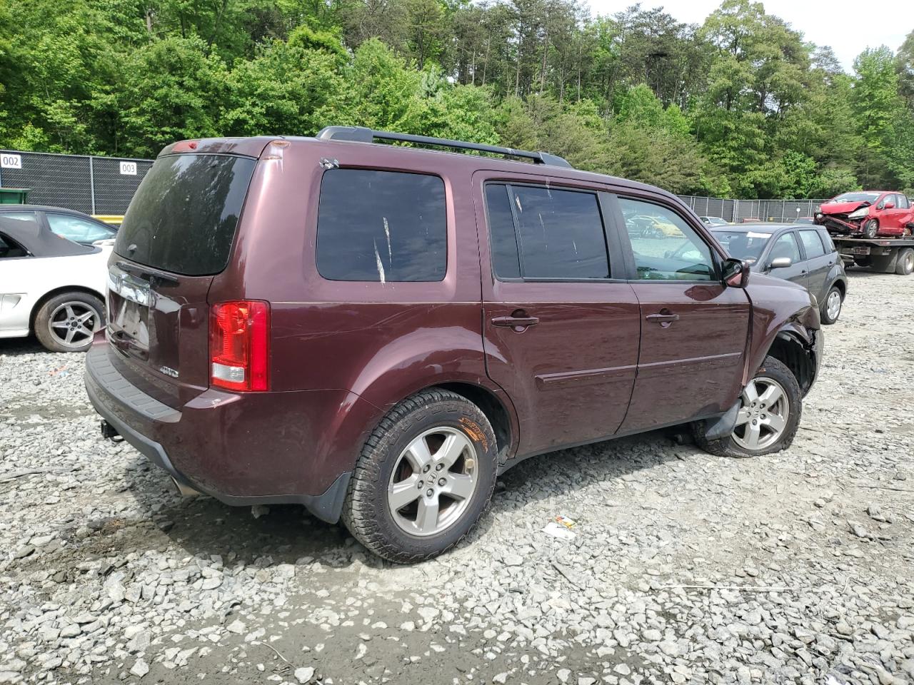 5FNYF4H58BB051419 2011 Honda Pilot Exl